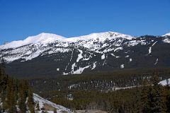 01A Lake Louise Ski Area On Mount Whitehorn From Lake Louise Road